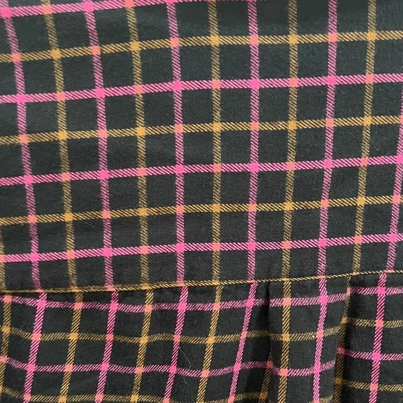 Madewell Plaid Button-Up Shirt - Size M - Picture 7 of 8